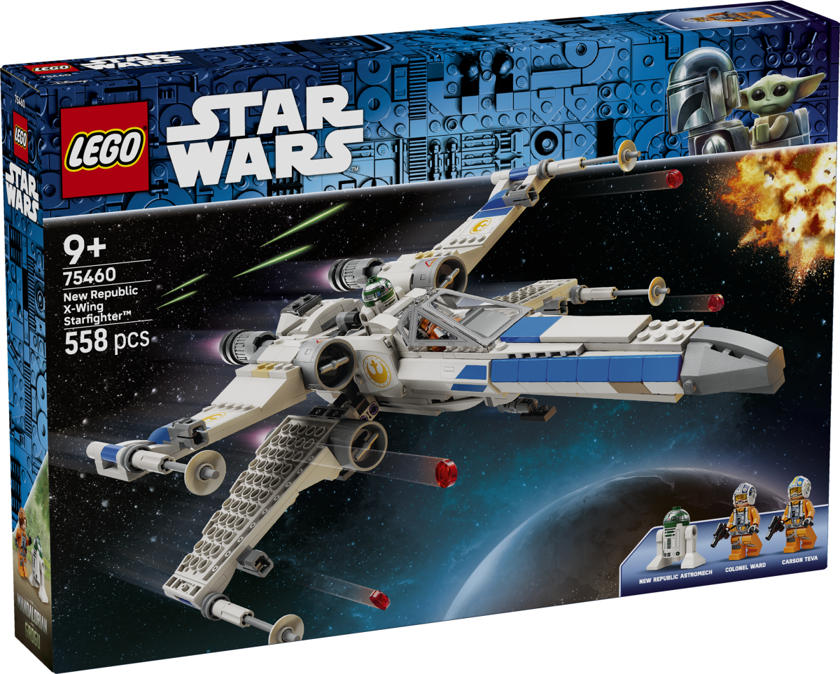 LEGO Star Wars 75460 New Republic X Wing Starfighter Boxfront 1200x963