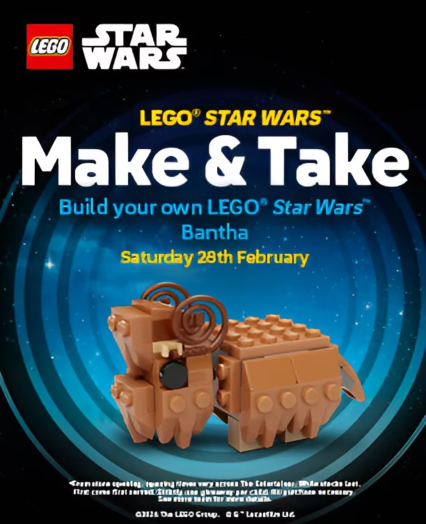 LEGO Star Wars Bantha make and take