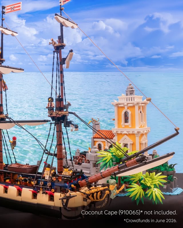 Bricklink Serie 7 Instagram Privateer Fregatte Fortuna 2