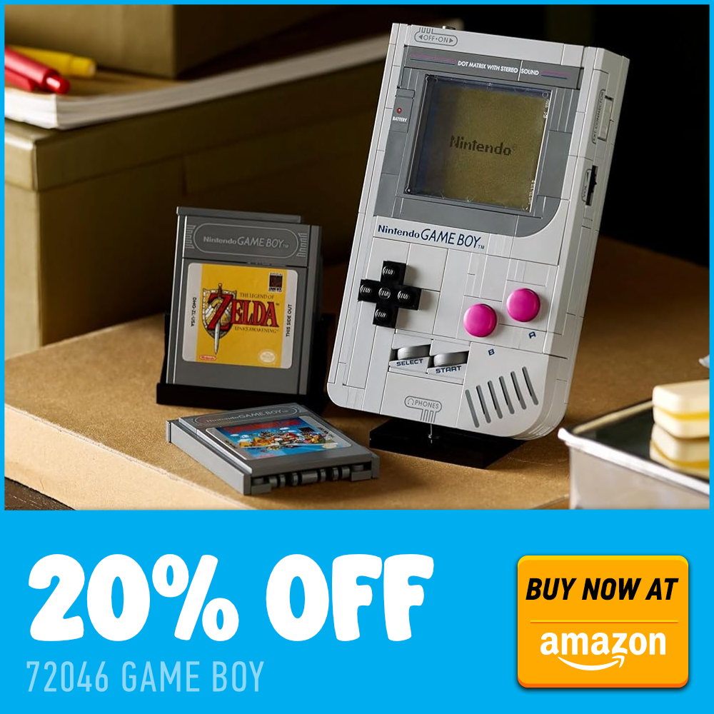 LEGO 72046 Angebotskarte bei Amazon UK