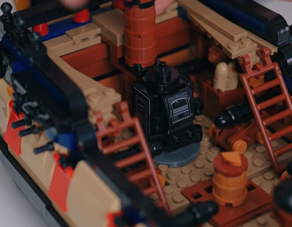 LEGO Bricklink Serie 7 Fregatten-Aufkleber Brick Quest 3