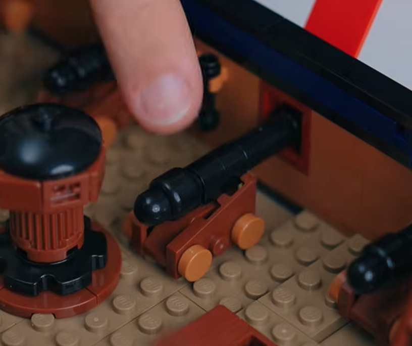 LEGO Bricklink Serie 7 Fregatten-Aufkleber Brick Quest 4