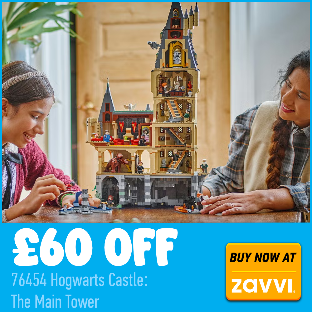 LEGO Harry Potter Set 76454 Zavvi Deal Card 60 % Rabatt