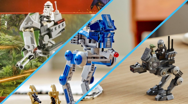 Ranking every LEGO Star Wars AT-RT to date
