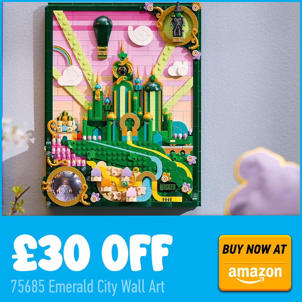 Cartão de desconto de 30% para o Lego Wicked 75685 na Amazon