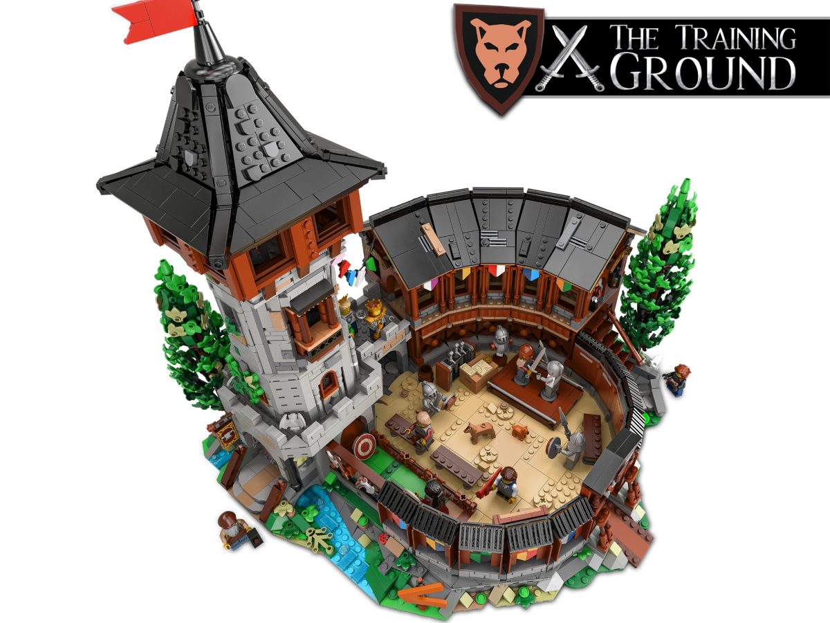 Das Trainingsgelände Brickproject Bricklink Serie 10 1200x900