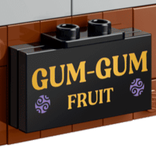75647 gum gum fruit sign