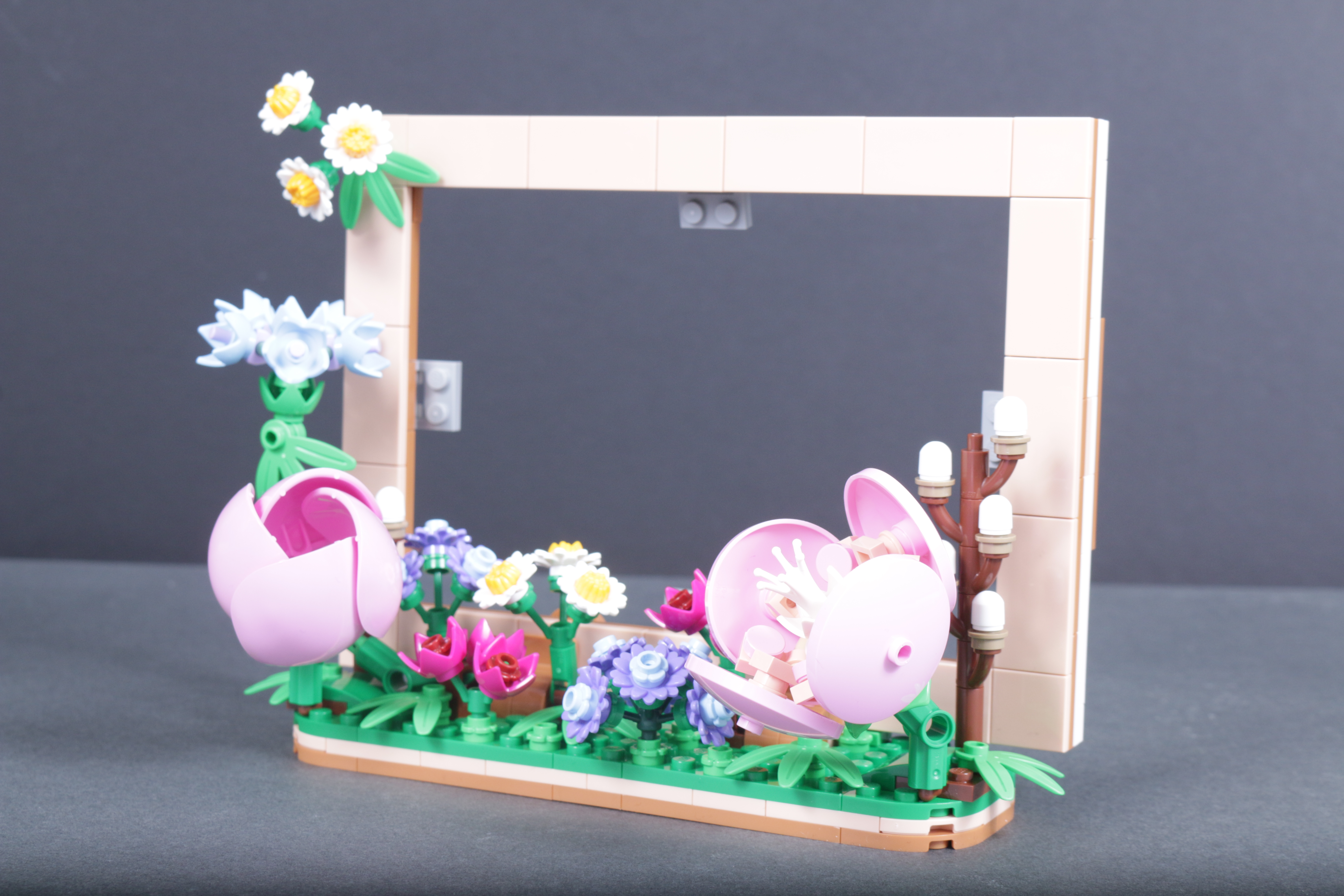 Análise do conjunto LEGO Botanicals 40916 Moldura Floral (Brinde com Compra) - Nota 2
