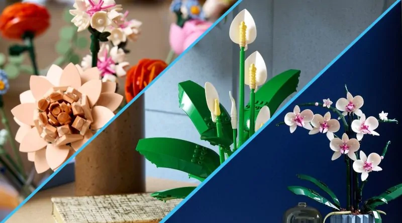 Offres spéciales LEGO Botanicals pour la fête des mères