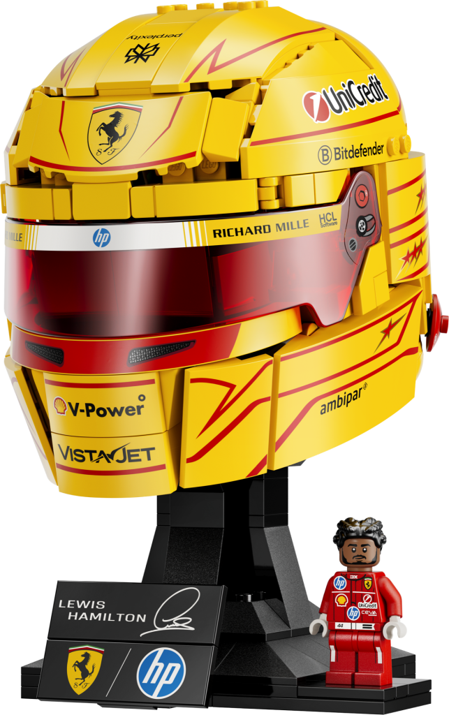 LEGO Editions 43022 Scuderia Ferrari HP Lewis Hamilton Helmet 9 643x1024