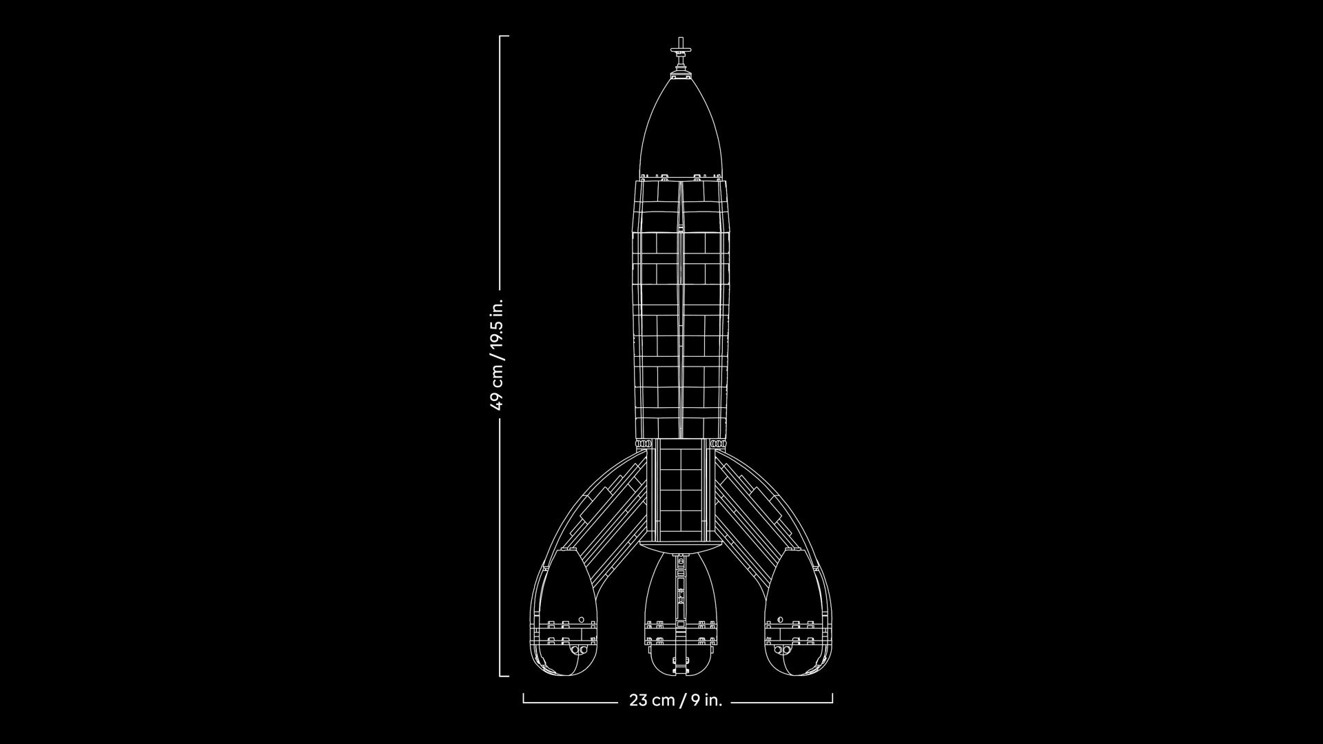 LEGO Ideas 21367 21367 Tintin Moon Rocket 26