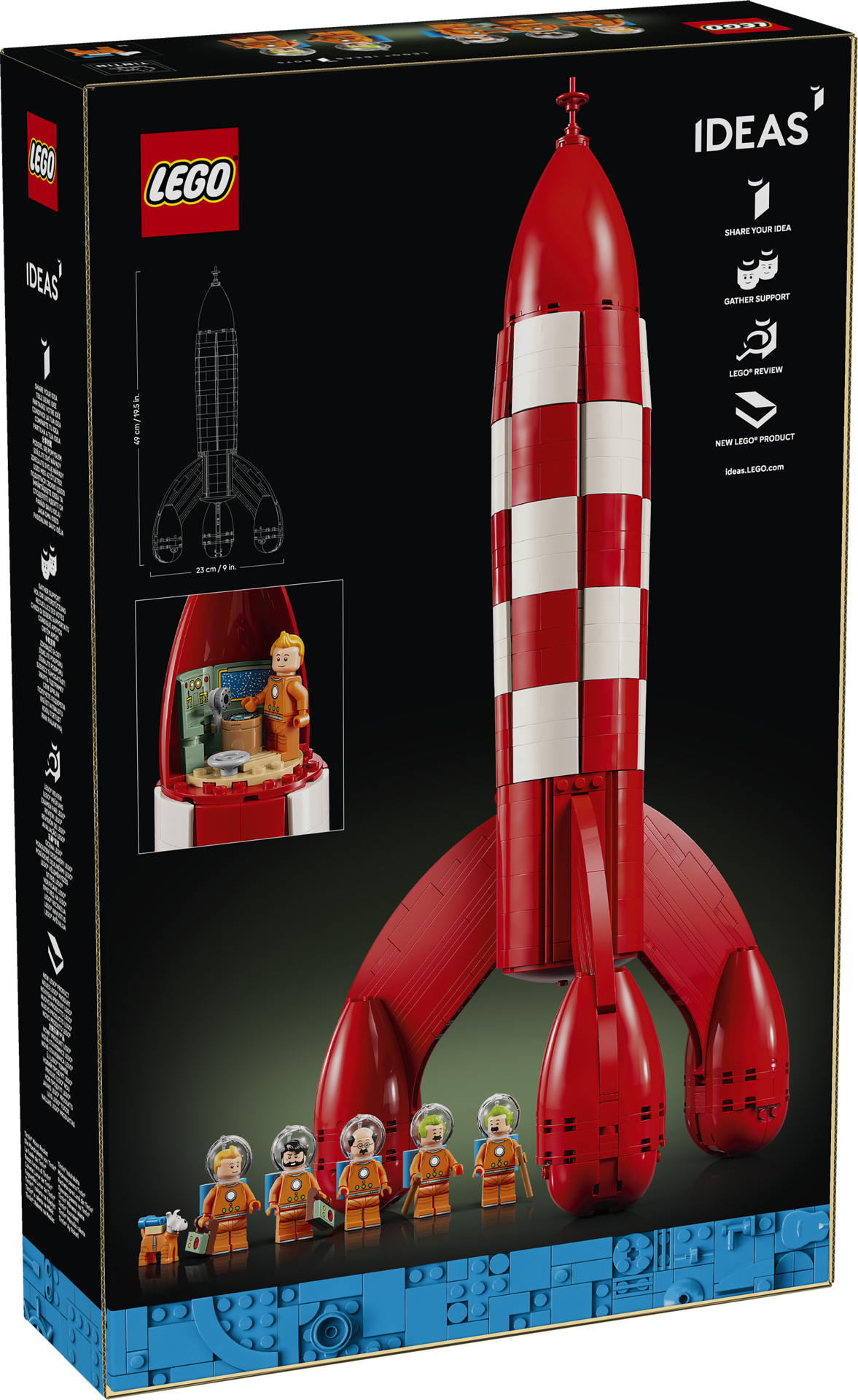 LEGO Ideas 21367 21367 Tintin Moon Rocket 3