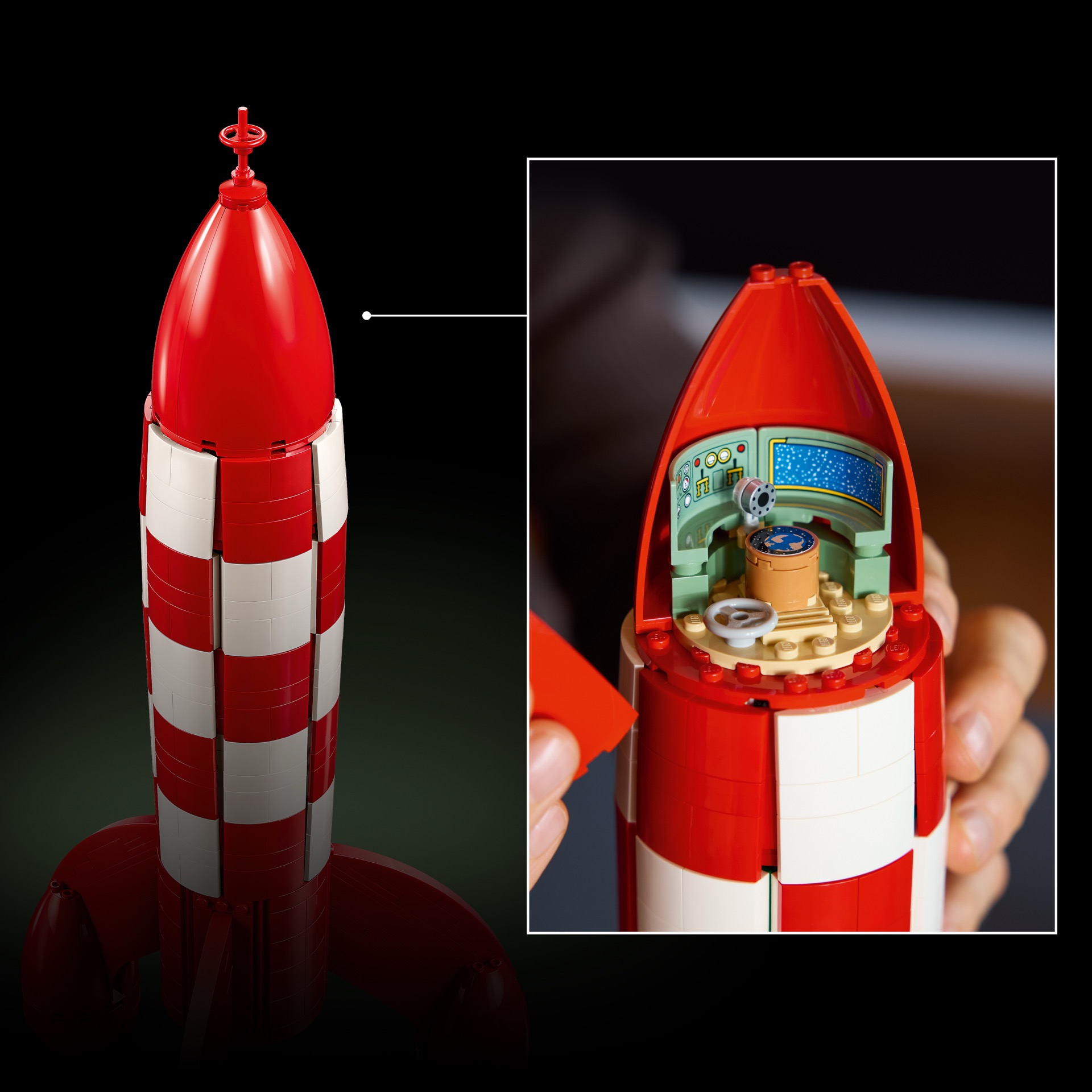 LEGO Ideas 21367 21367 Tintin Moon Rocket 6