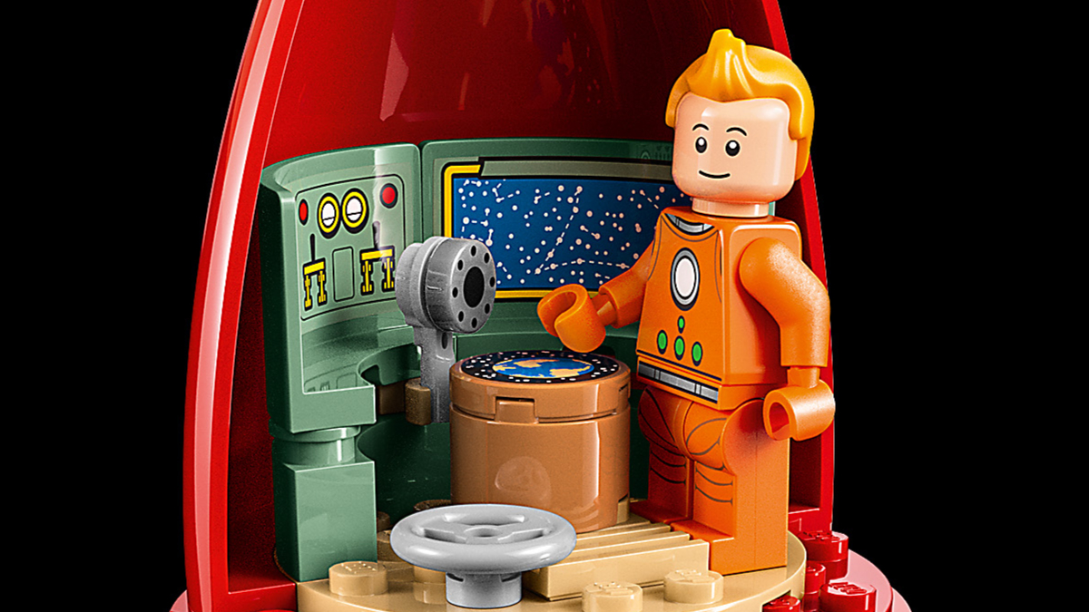 LEGO Ideas 21367 Tintin Moon Rocket 1