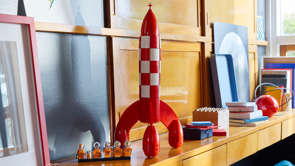 LEGO Ideas 21367 Tintin Moon Rocket