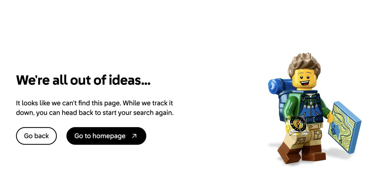 LEGO Ideas broken link 1200x620