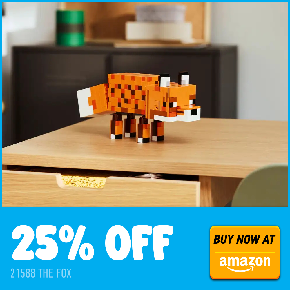 LEGO Minecraft 21588 Amazon-Angebotskarte