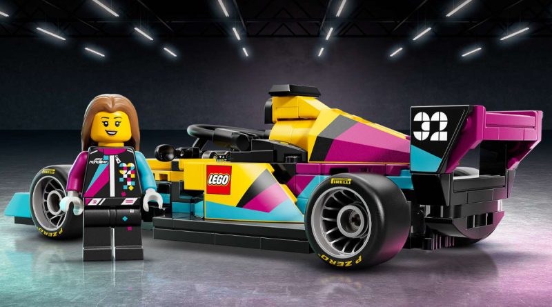 LEGO Speed Champions 77258 LEGO F1 ACADEMY Voiture de course (image présentée)