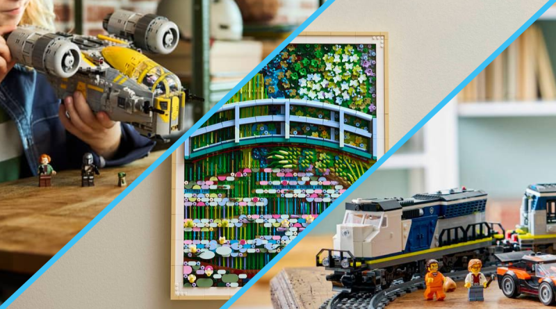 Lista de brindes da LEGO de março de 2026 em destaque