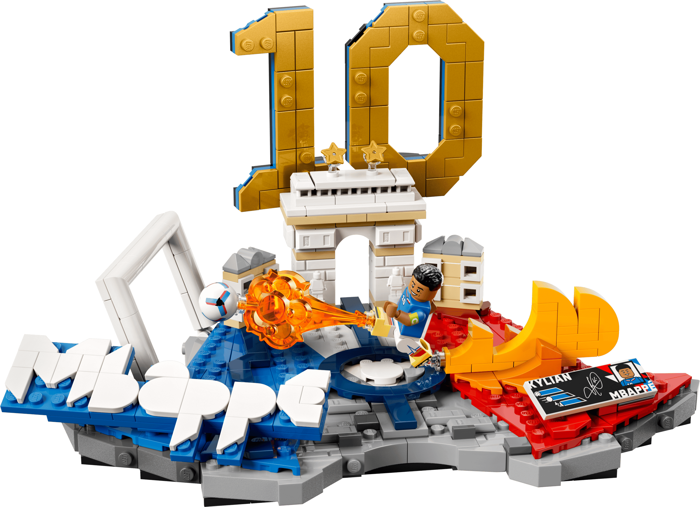 LEGO Editions 43013 Kylian Mbappé – Football Highlights