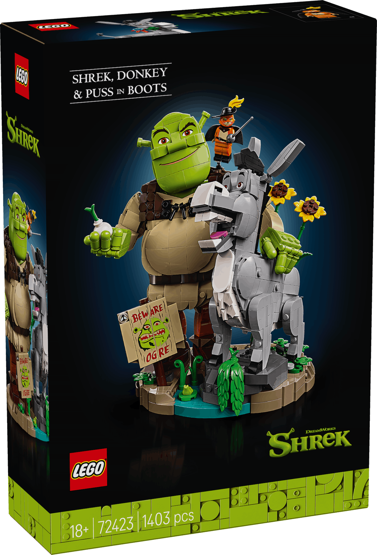 LEGO Shrek 72423 Shrek, Donkey & Puss in Boots-1