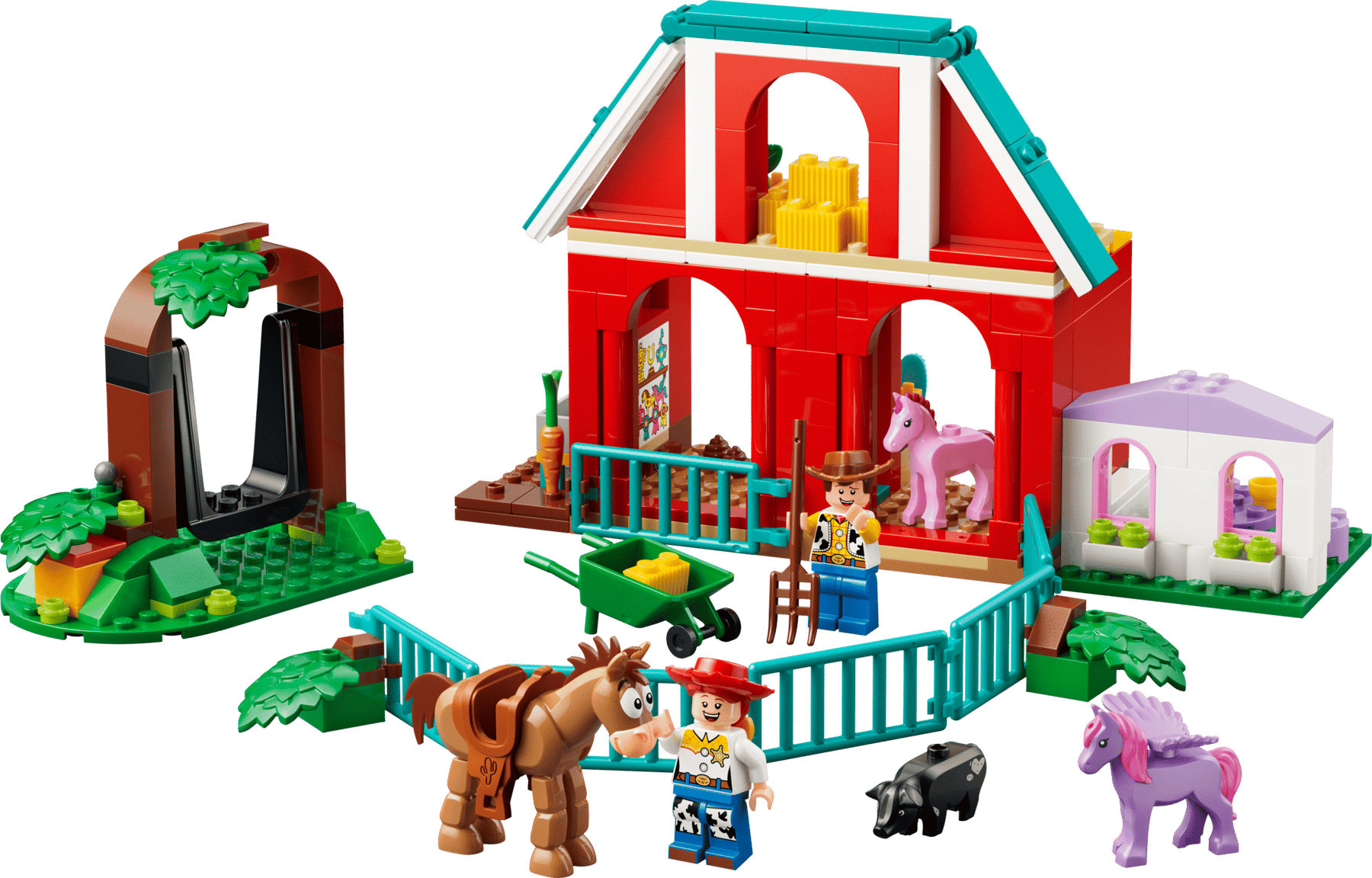 lego disney 43304 blaze's horse ranch