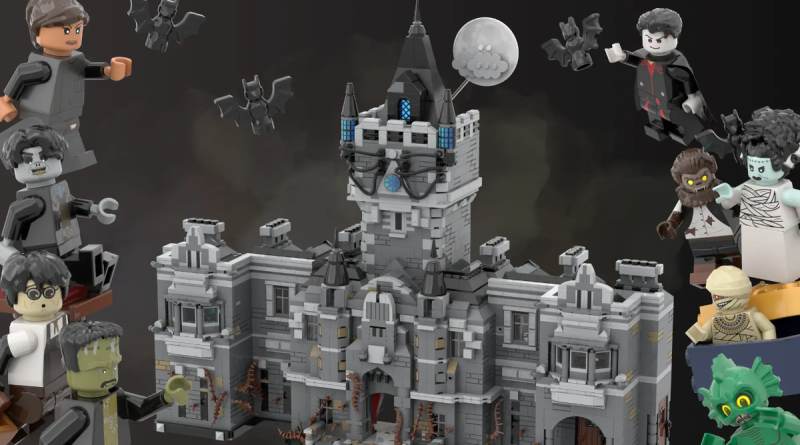 Monstre og forlystelsesparker blandes i det nyeste LEGO Ideas banen