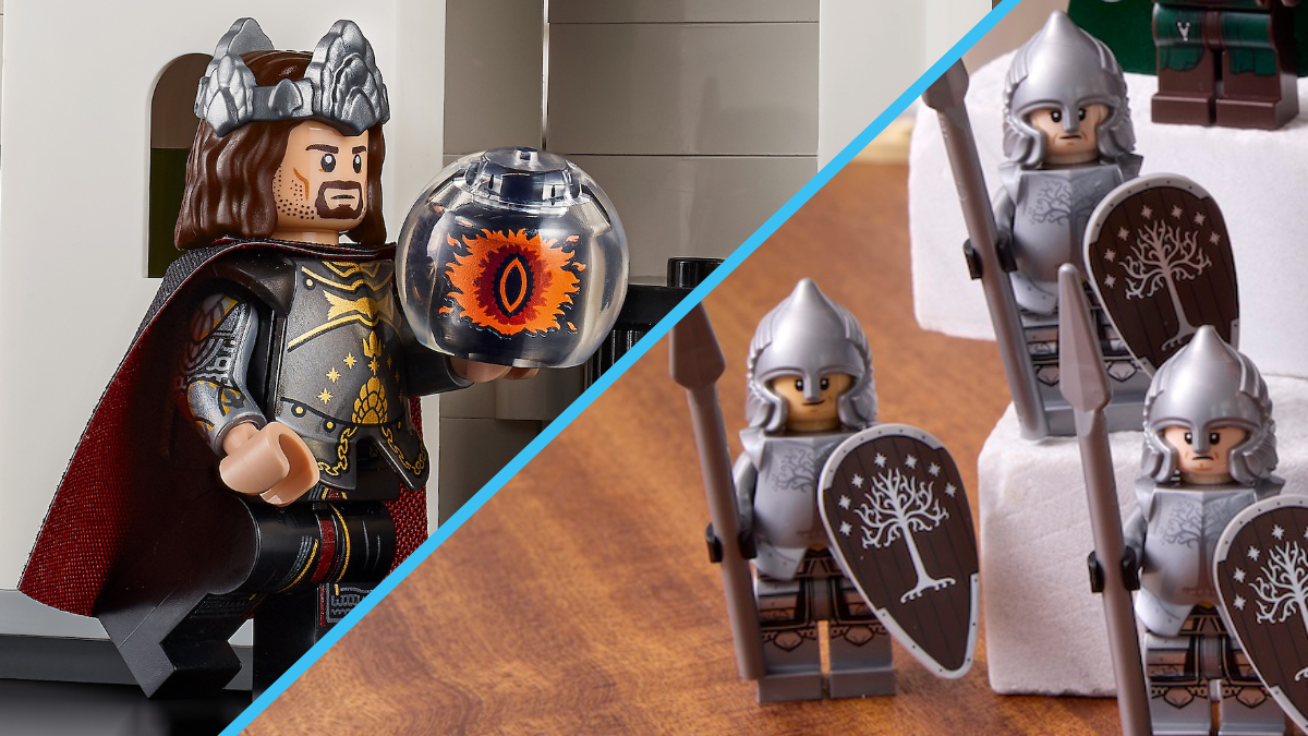 LEGO The Lord of the Rings: Minas Tirith only includes two new elements