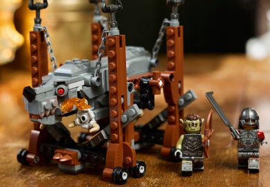 O pacote de jogos LEGO Minas Tirith foi a escolha óbvia para um conjunto promocional.