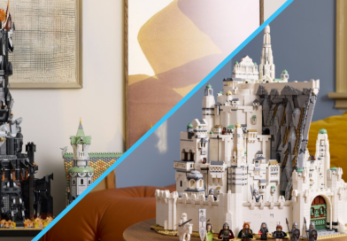LEGO Minas Tirith equilibra o que Valfenda e Barad-dûr não conseguiram.