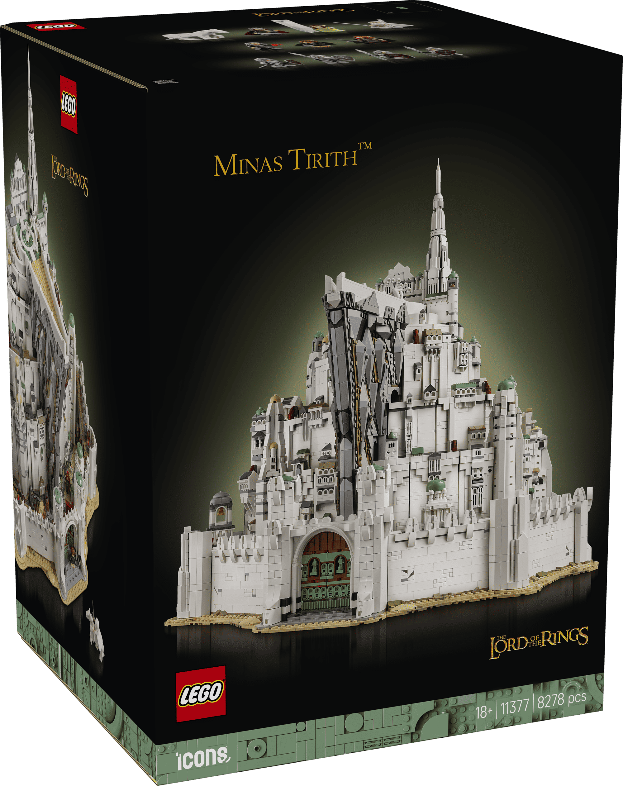 lego icons 11377 the lord of the rings minas tirith (1)