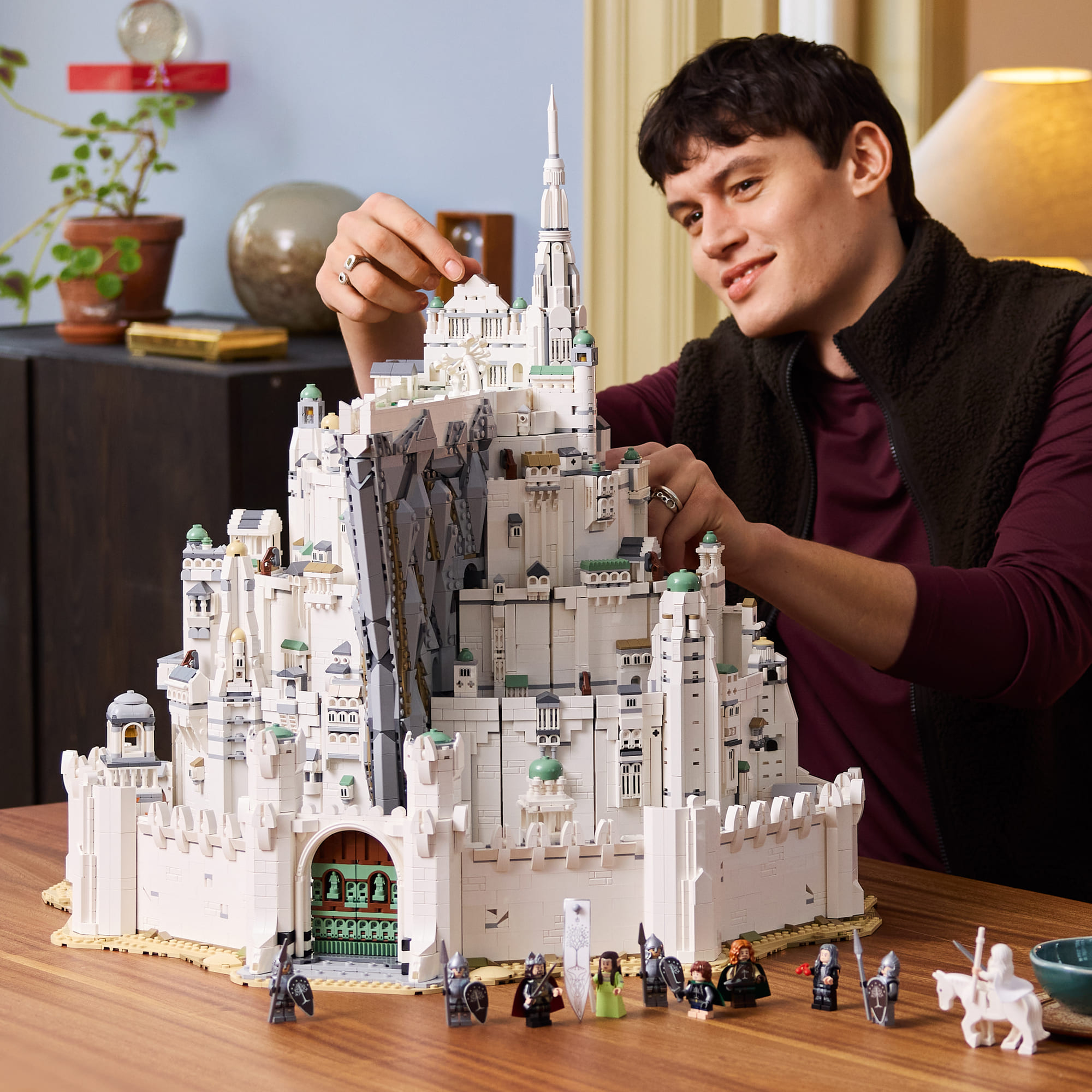 lego icons 11377 the lord of the rings minas tirith (17)