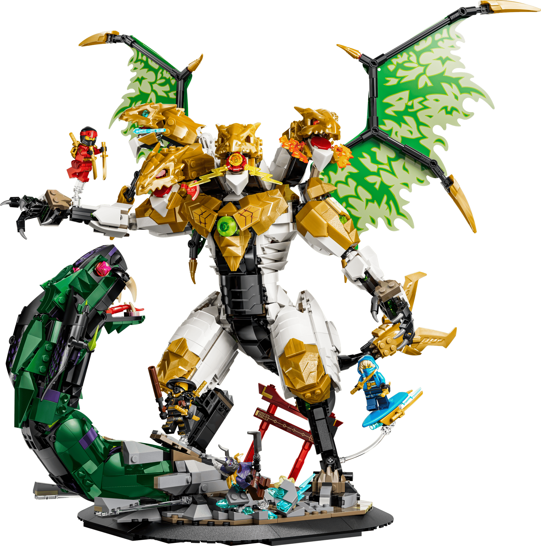 lego ninjago 71872 contents