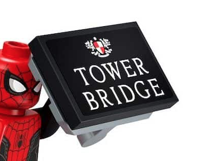 30443 Spider Man Bridge Battle Tower Bridge sticker