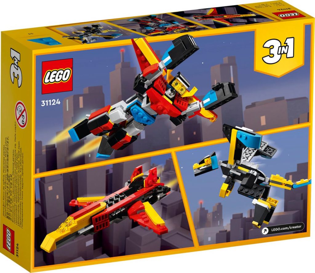 31124 LEGO Super Mech box