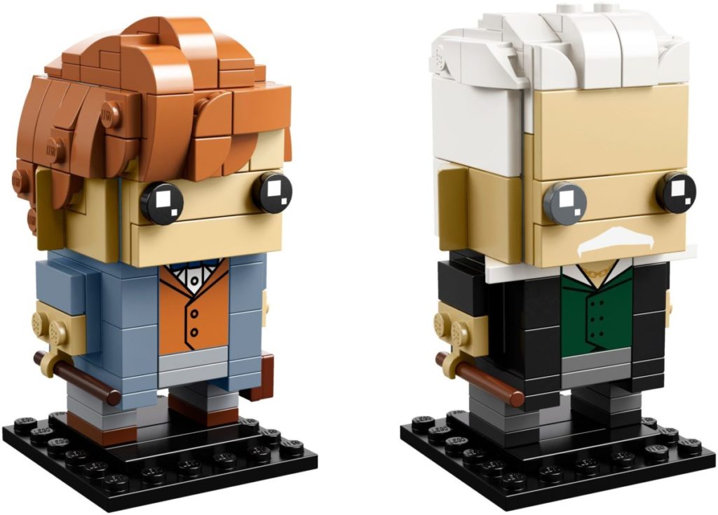 41631 Newt Scamander Gellert Grindelwald Brickheadz 1024x734