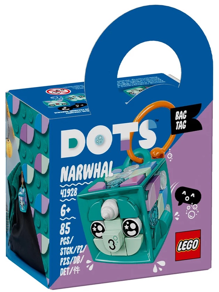 41928 Bag Tag &ndash; Narwhal 1
