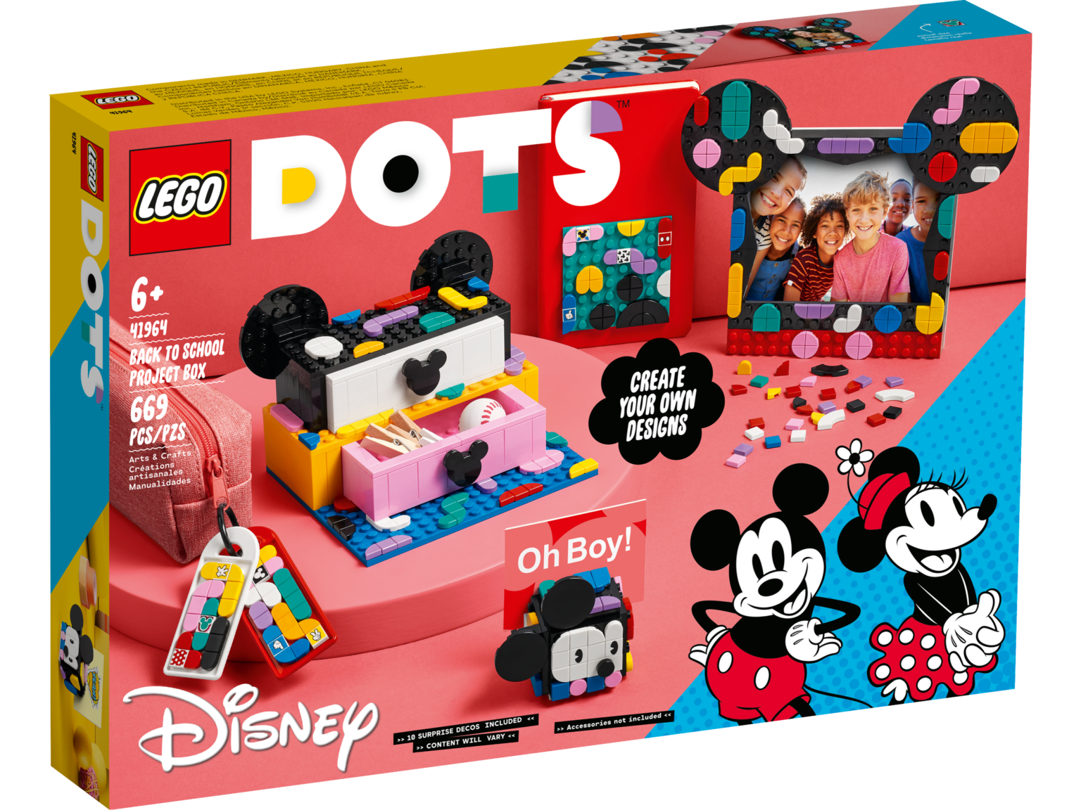 Disney teams up with LEGO DOTS for three new sets