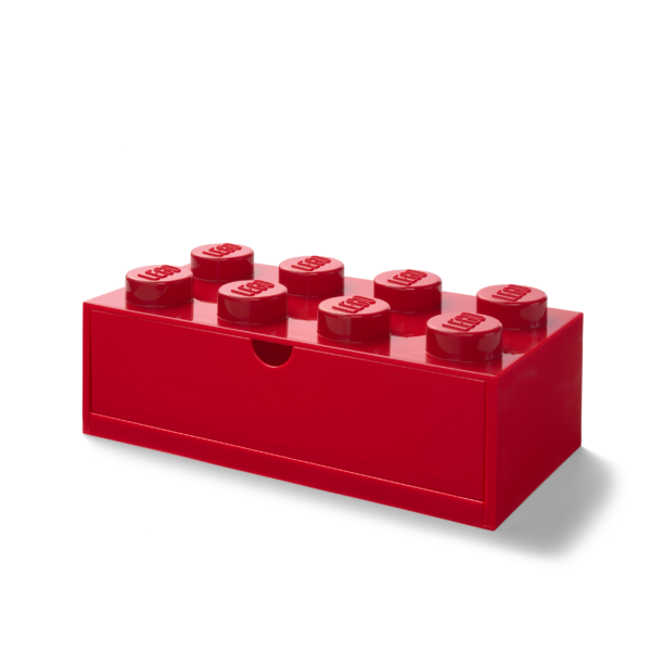 5006142 LEGO Desk Drawer 8 Red