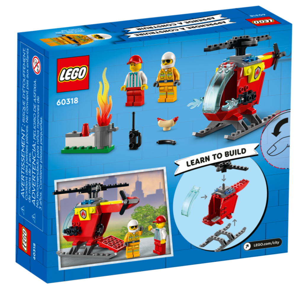 60318 Fire Helicopter box back