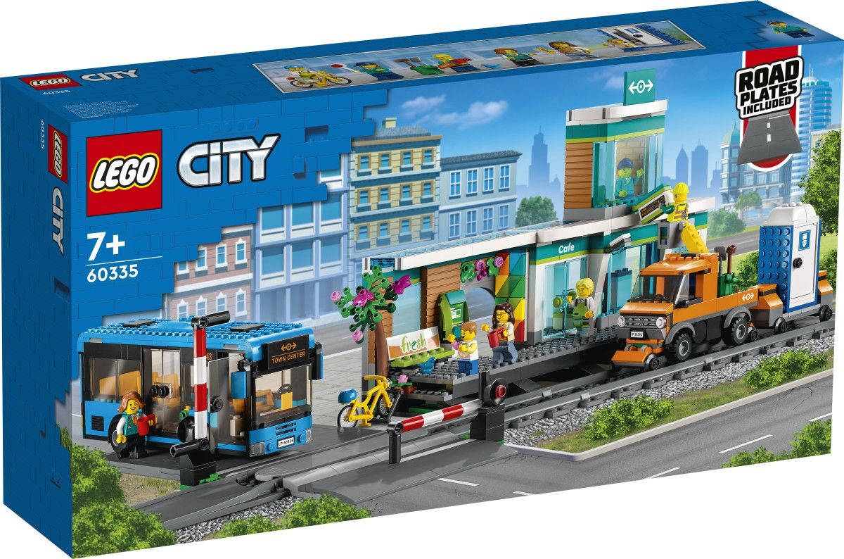 LEGO CITY 60335 La stazione ferroviaria è in vista