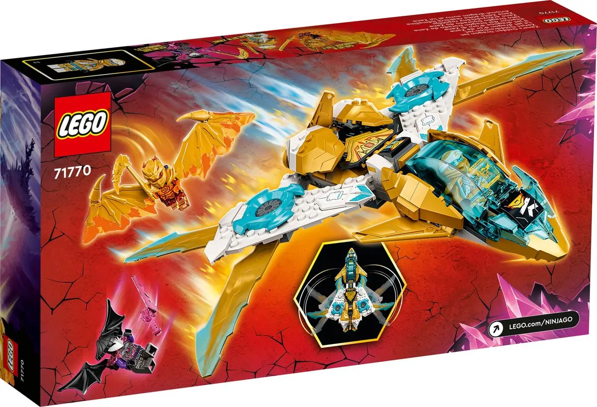 三つ子 71770-ZANES-GOLD-DRAGON-JET-