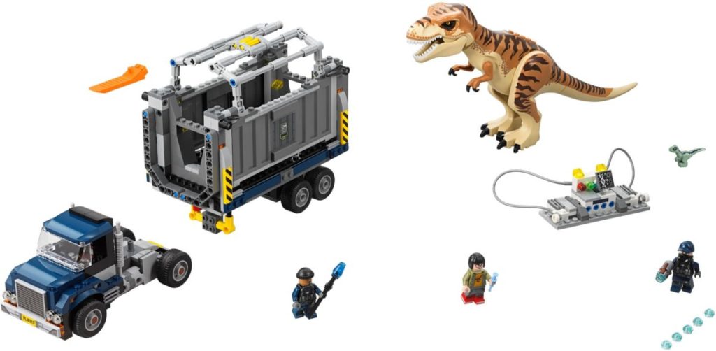 75933 T. rex Transport Jurassic World