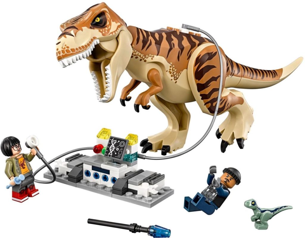 Jurassic World 2 INDORAPTOR T-REX Breakout Mini Figure Dinosaur Toy Gift 10758 