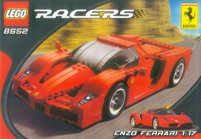 8652 Enzo Ferrari 1 17 Rennfahrer