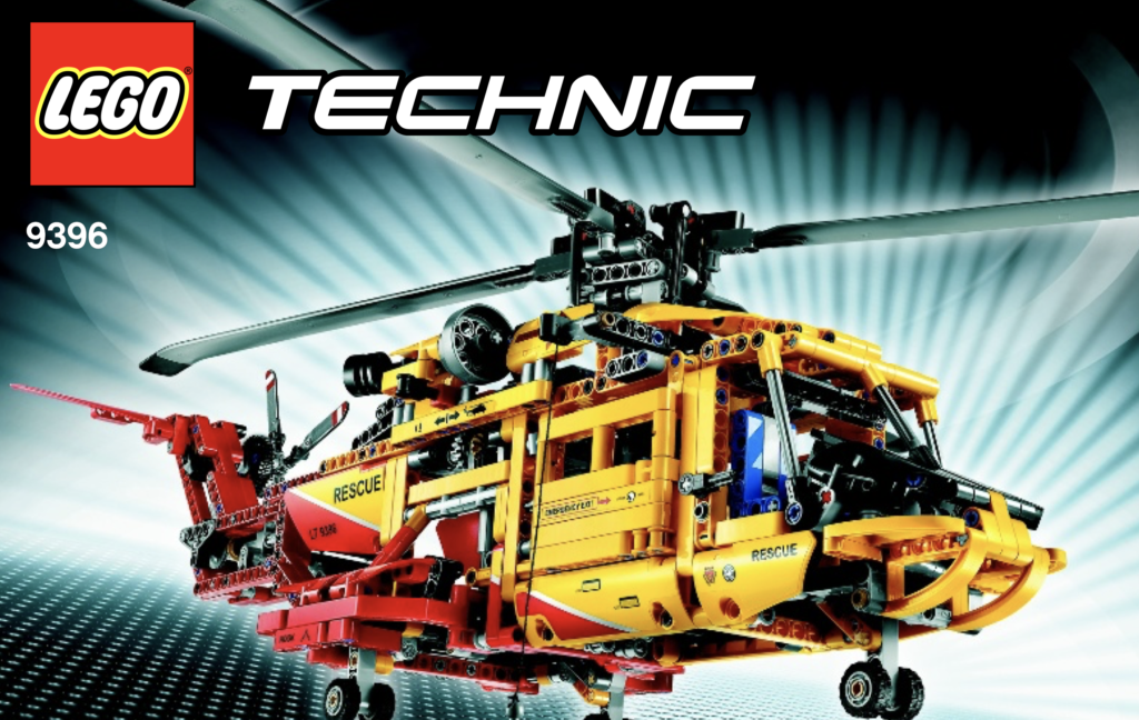 9396 Technic Helicopter 1