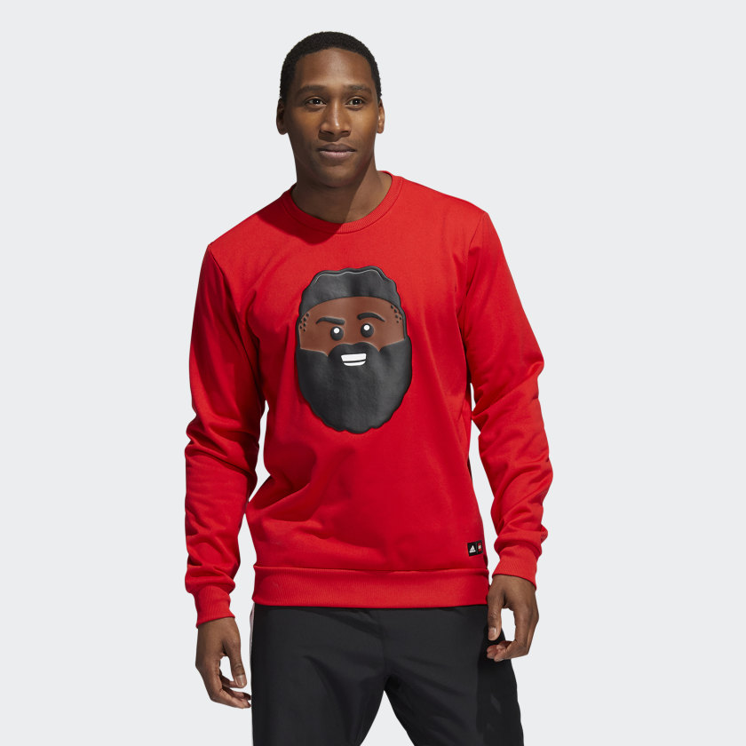 ADIDAS X LEGO&reg; CREWNECK JAMES HARDEN 1