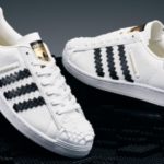 adidas gazelle silver green womens Acrylic Display Case for pair of LEGO adidas Originals Superstar