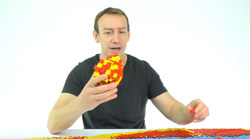 レゴブロックで原子核物理学を説明する