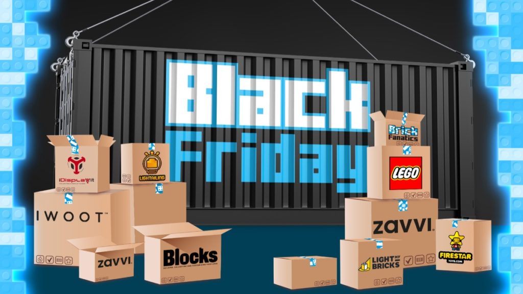 Black Friday Brick Fanatics LEGO deals artwork featured